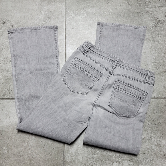 CAbi Contemporary fit stretch gray jeans - Picture 2 of 6